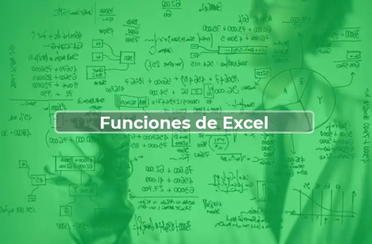 Funciones de Excel más usadas por categorías