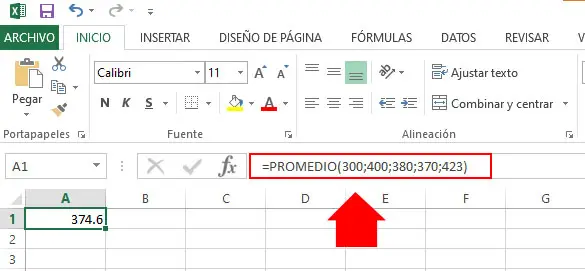 Fórmulas y funciones en Excel