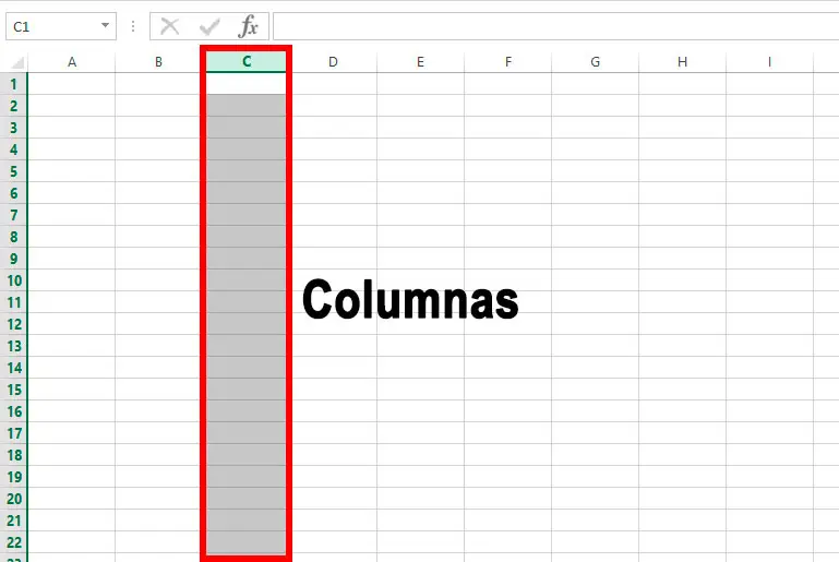 Que es una columna en Excel