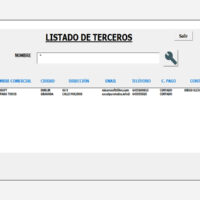 Modulo de proveedores Control de Ingresos y Gastos de una empresa