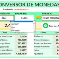 Conversor de monedas
