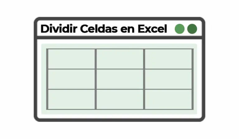 Dividir celdas en Excel