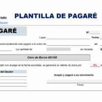 Pagare Formato