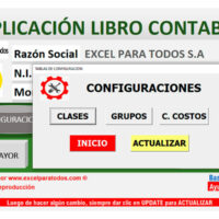Configuraciones de la plantilla contable