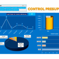 Dashboard Plantilla Presupuesto