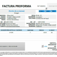 Factura Proforma