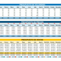 Plantilla Presupuesto de Ventas en Excel