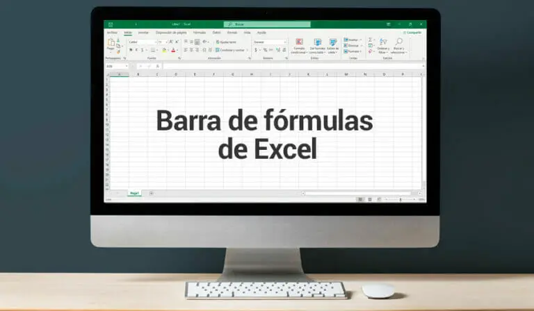 Barra de fórmulas de Excel