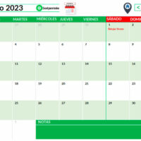 Calendario Perpetuo julio