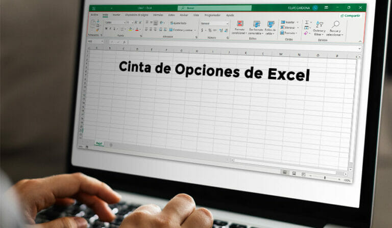 Cinta de Opciones de Excel