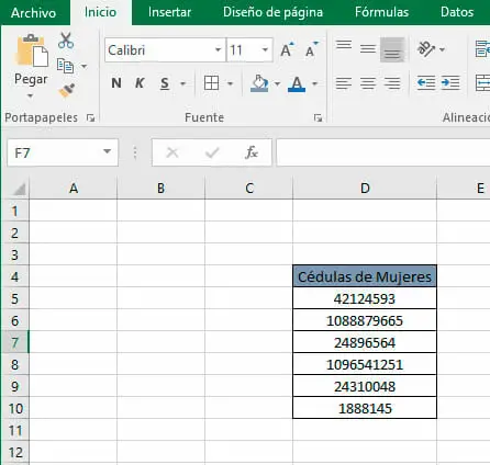 Como ordenar números en Excel