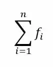 Fórmula de la frecuencia absoluta acumulada