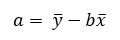 Números de periodos regresión lineal simple