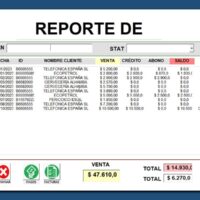 Control de Cuentas por Cobrar en Excel