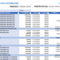 libro mayor de contabilidad