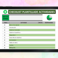 Check list en Excel