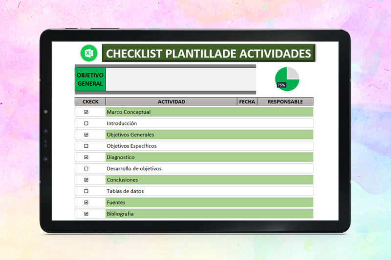 Check list en Excel