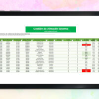 Control de inventarios en Excel