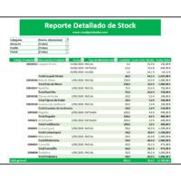 Control de Inventarios - Entradas y Salidas de Stock