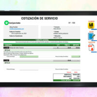 Formato de cotizaciones en Excel