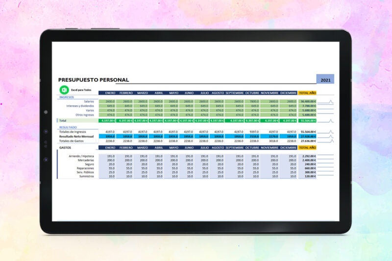 presupuesto-personal-en-excel-imgdestacada Presupuesto Personal en Excel