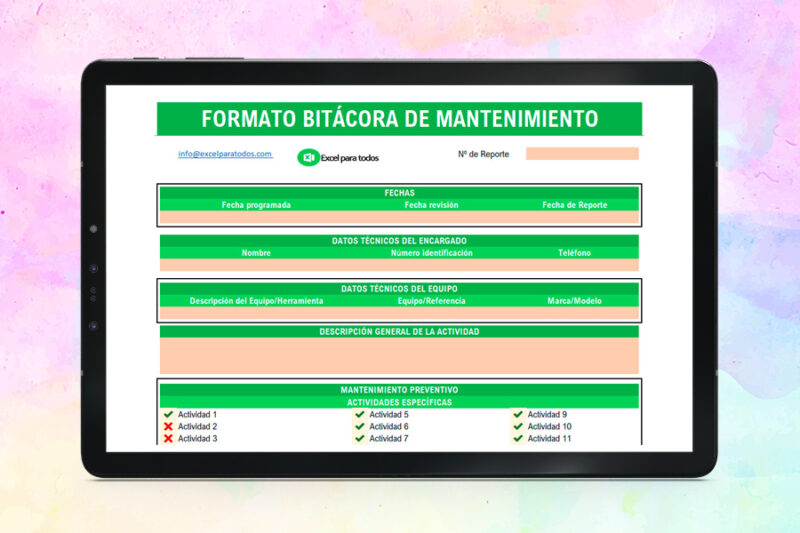 bitacora-de-mantenimiento-imgdest Formato Bitácora de Mantenimiento