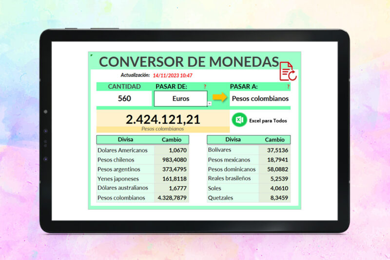 Conversor de Monedas y Divisas