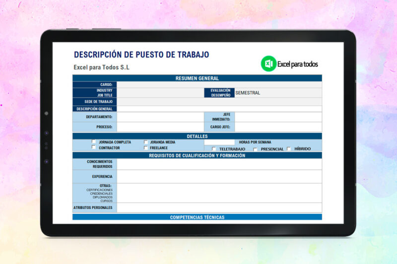 formato-descripcion-de-puestos-de-trabajo-imgdest Formato descripción de puestos de trabajo