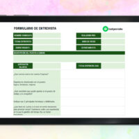 Formato de Entrevista de Trabajo