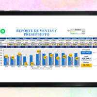 Formato Reporte de Ventas en Excel