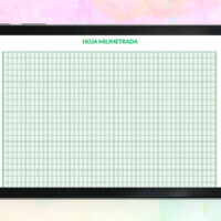 Hoja Milimetrada para Imprimir