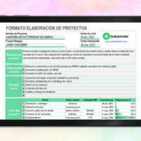 Formato para Elaborar un Proyecto