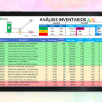 Plantilla Análisis de Inventario ABC en Excel
