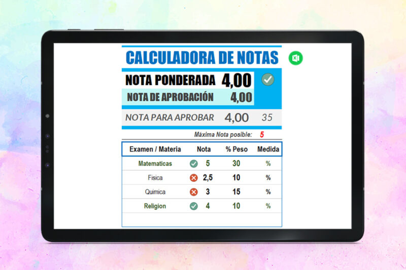 Calculadora de Notas
