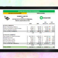 Plantilla Balance General (o de Situación) en Excel
