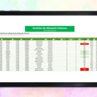 Plantilla Control de Inventarios en Excel