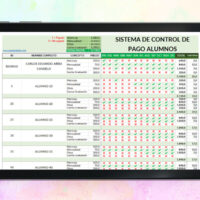 Sistema de Control de Pagos de Alumnos en Excel