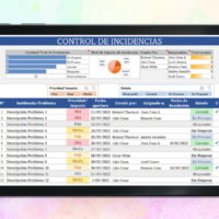 Formato Reporte de Incidencias en Excel