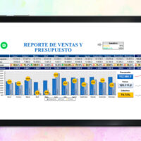 Formato Reporte de Ventas en Excel